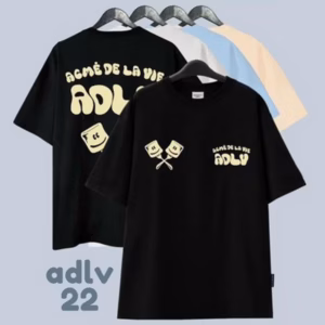 [Adlv22] - Áo Thun Tay Lỡ Unisex Adlv In Hình Siêu Đẹp, Áo Thun Nam Nữ Chất Liệu 100% Cotton Cao Cấp Mịn Mát Thấm Hút Mồ Hôi - Chốt Đi Store