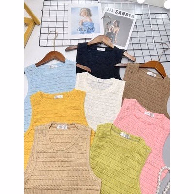 Áo Ba Lỗ Nữ Sát Nách Với Chất Xốp Nhẹ, Ôm Body Tôn Dáng Xinh Ablnsn - Chipxinhxk - Ảnh 6