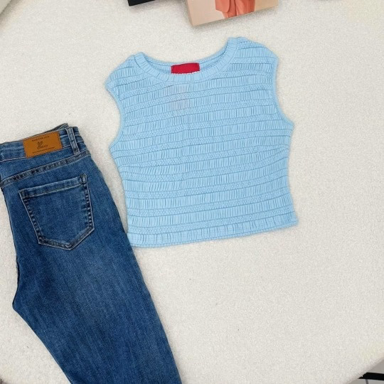 Áo Ba Lỗ Nữ Sát Nách Với Chất Xốp Nhẹ, Ôm Body Tôn Dáng Xinh Ablnsn - Chipxinhxk - Ảnh 8