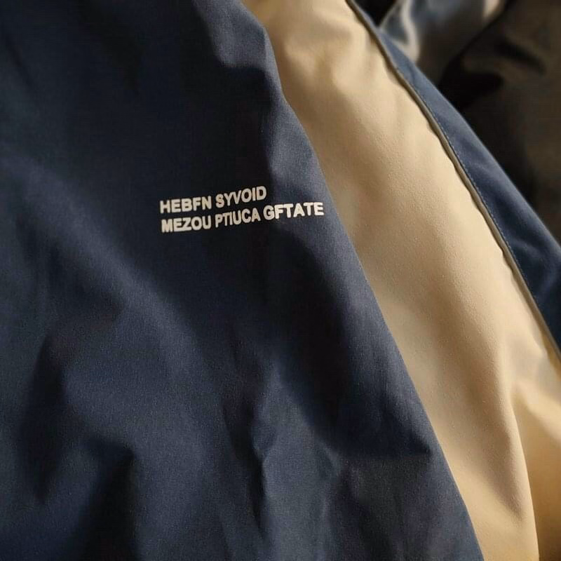 Áo Khoác Dù Nam Nữ Chất Vải Gió 2 Lớp Form Rộng Phối Màu Độc Lạ Freesize Màu Đen/ Xanh Sht32 - Minh Hà House - Ảnh 6