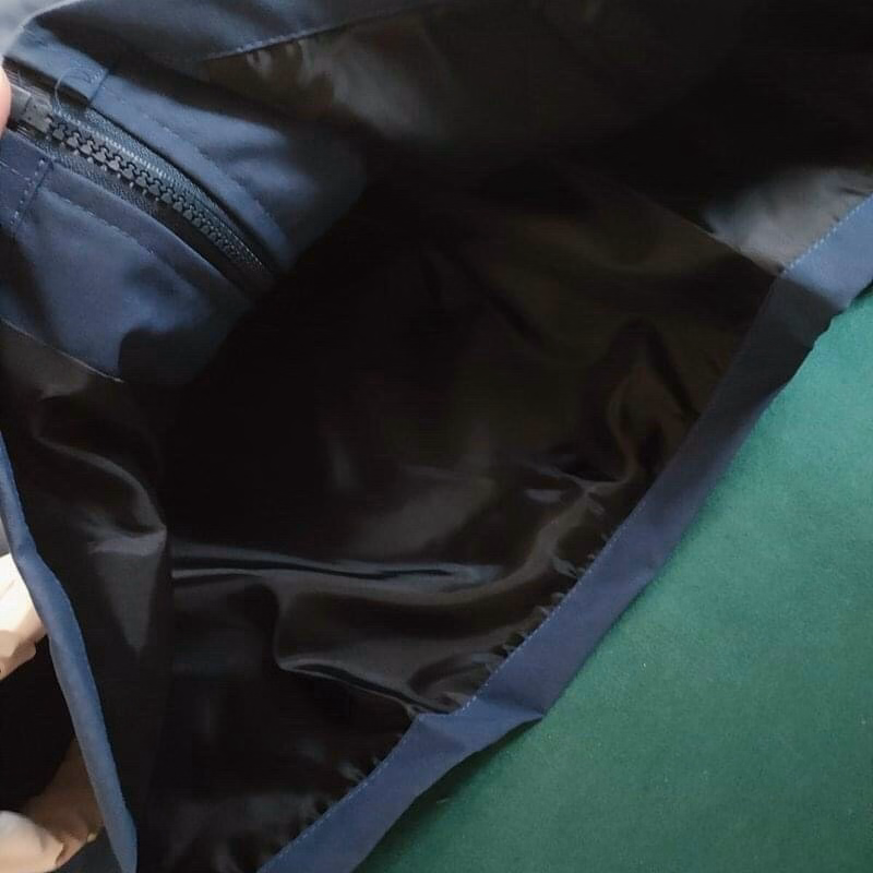 Áo Khoác Dù Nam Nữ Chất Vải Gió 2 Lớp Form Rộng Phối Màu Độc Lạ Freesize Màu Đen/ Xanh Sht32 - Minh Hà House - Ảnh 8