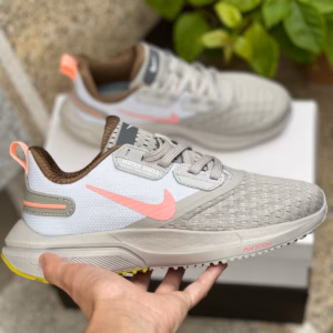 Giày Thể Thao Nam Nữ Nike Zoom Xám Cổ Thấp Thiết Kế Thời Trang Bền Chắc, Êm Chân Khi Vận Động Nikez02 - Chốt Đi Store