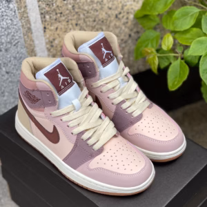 Giày Thể Thao Nữ Jordan Màu Hồng Trà Cổ Cao Thiết Kế Trẻ Trung Bền Chắc, Êm Chân Khi Vận Động Jordan05 - Chốt Đi Store