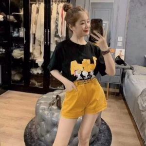 Set Bộ Đùi Áo Thun Cá Tính V311 - Haka Mây