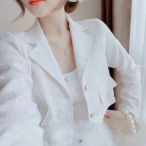 Set Váy Chữ A Hai Dây Kèm Áo Khoát Thanh Lịch V497 - Haka Mây