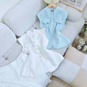 Set Váy Áo Bèo Xốp Caro Dáng Dài Công Sở Thanh Lịch Khí Chất V530 - Haka Mây