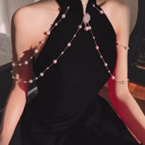 Váy Kết Hợp Cổ Tàu Sang Chảnh V515 - Haka Mây