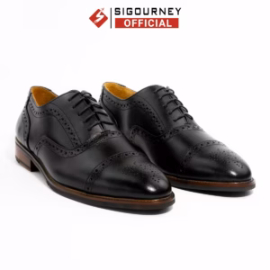 Giày Oxford Brogues Đế Phíp Họa Tiết Đục Lỗ Scc-03 - Sigourney