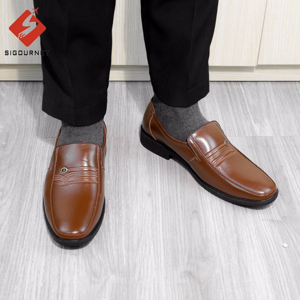 Giày Da Nam Trung Niên Sig-15 - Sigourney - Ảnh 8