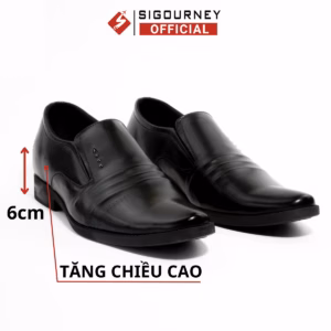 Giày Tăng Chiều Cao Nam 6Cm Sig-16 - Sigourney