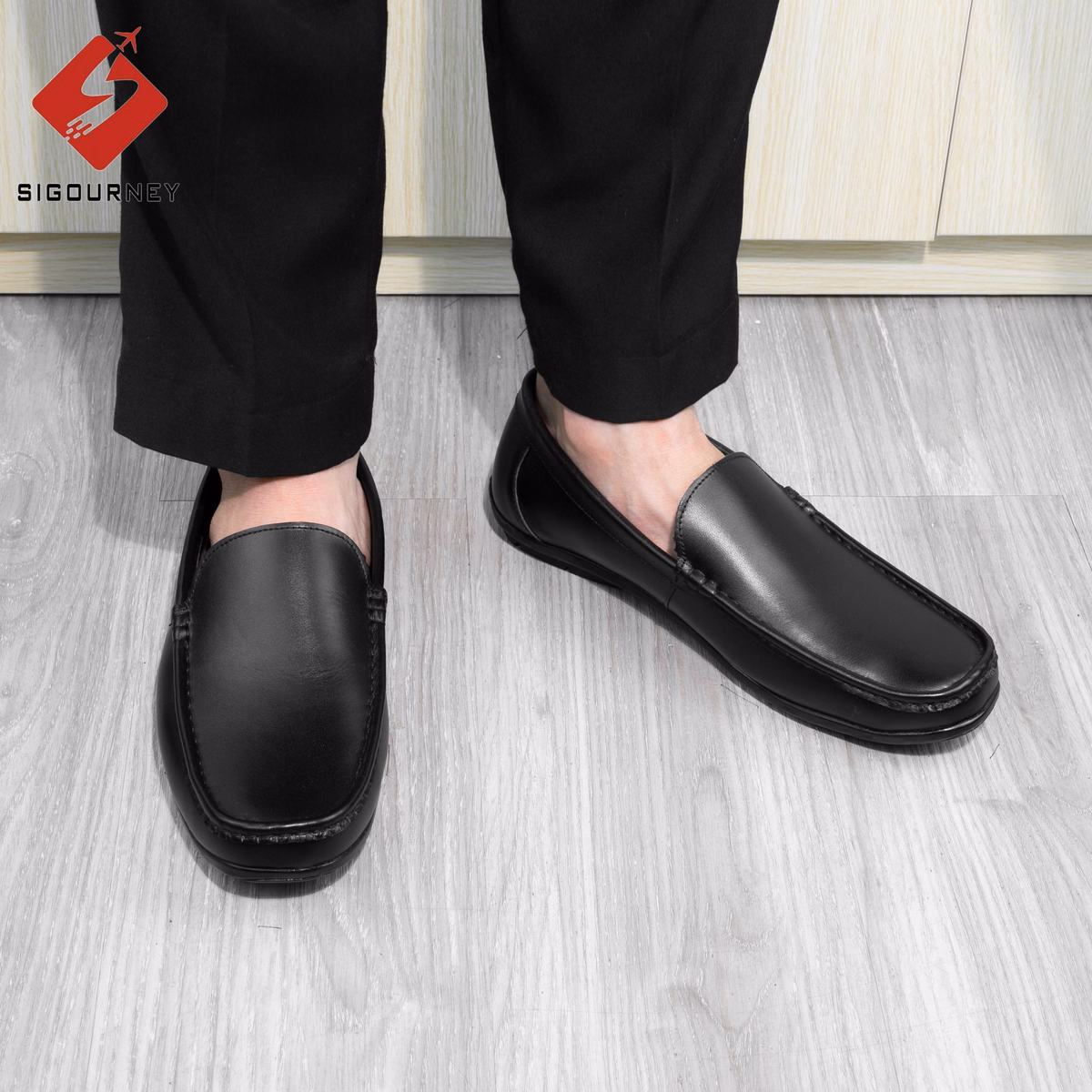 Giày Lười Nam Đẹp Dành Cho Dân Văn Phòng Sig-19 - Sigourney - Ảnh 8