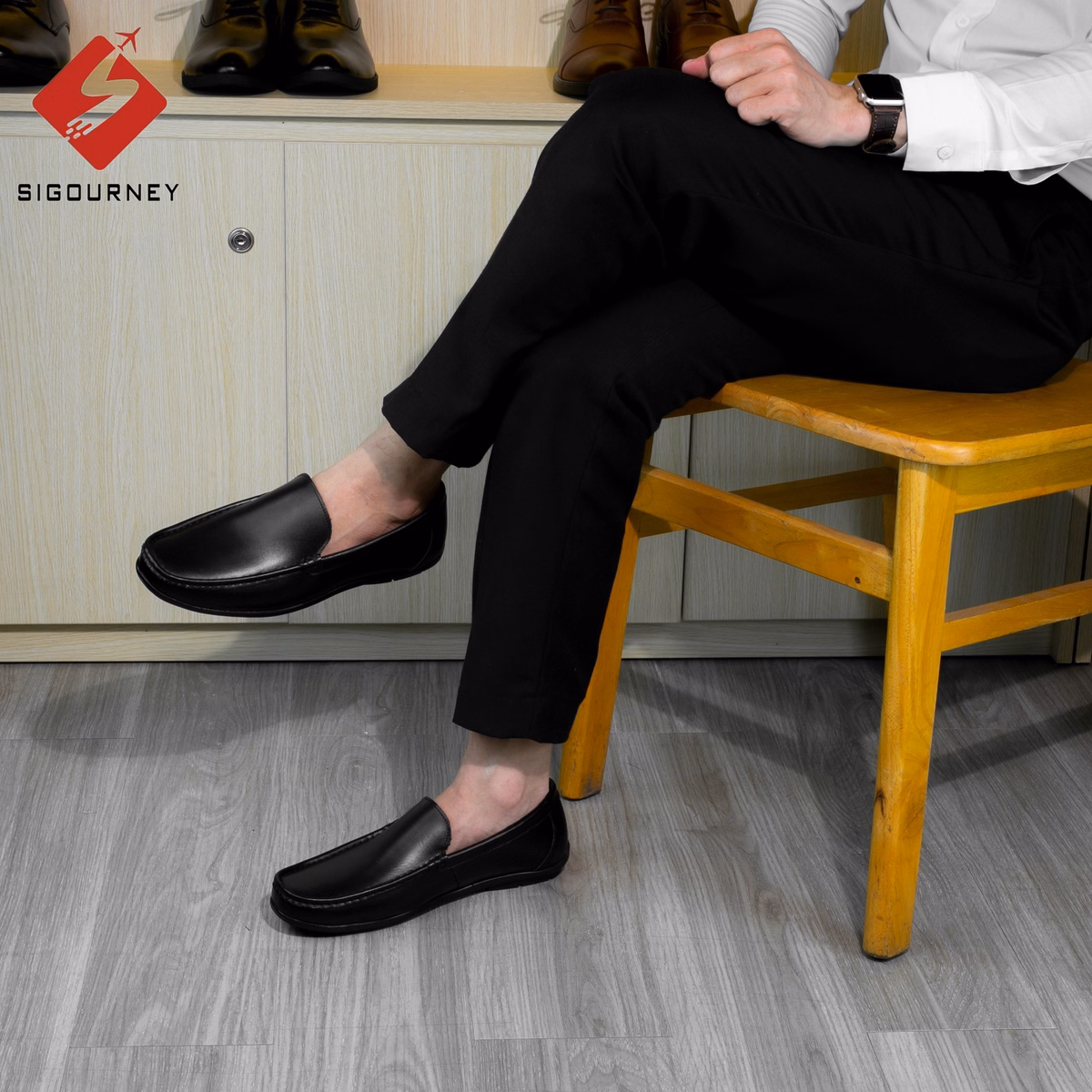 Giày Lười Nam Đẹp Dành Cho Dân Văn Phòng Sig-19 - Sigourney - Ảnh 9