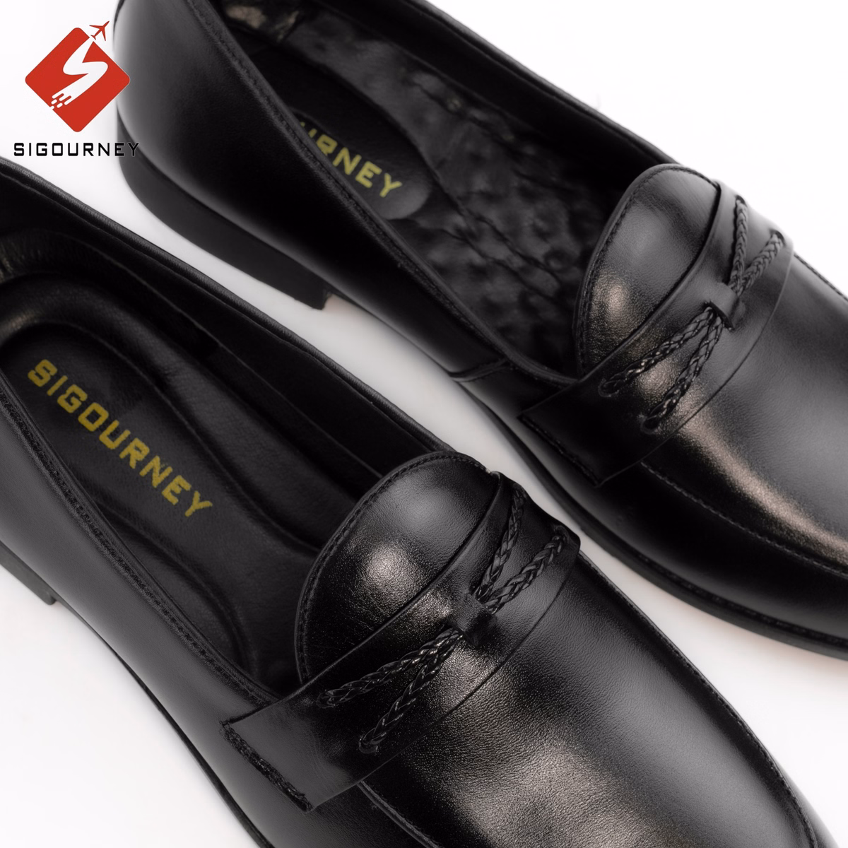 Giày Lười Nam Da Bò Sig-11 - Sigourney - Ảnh 3