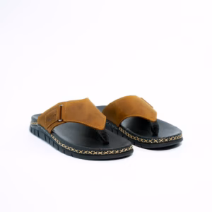 Dép Xỏ Ngón Nam Da Bò Sáp Đế Khâu Chắc Chắn Dn114 - Sigourney