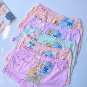 Quần Chip Bé Gái Phong Cách Dễ Thương Dạng Đùi Chất Cotton Đẹp Vải Mịn Mát - Happy Fashion Store