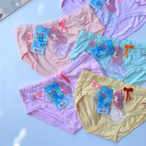 Quần Chip Chéo Bé Gái Phong Cách Dễ Thương Chất Cotton Đẹp Vải Mịn Mát - Happy Fashion Store