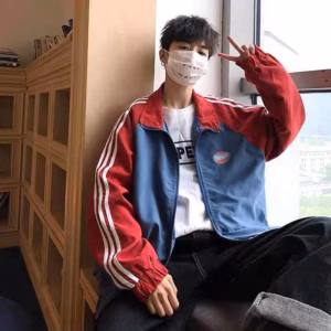 Áo Khoác Dù Bomber Penta.Q Form Rộng 2 Lớp Ug704 - Nana House