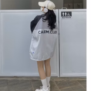 Áo Khoác Dù Nam Nữ Phối Màu Siêu Hot In Chữ Calem.Cl Mẫu Mới Tp0032 - Golden Dream