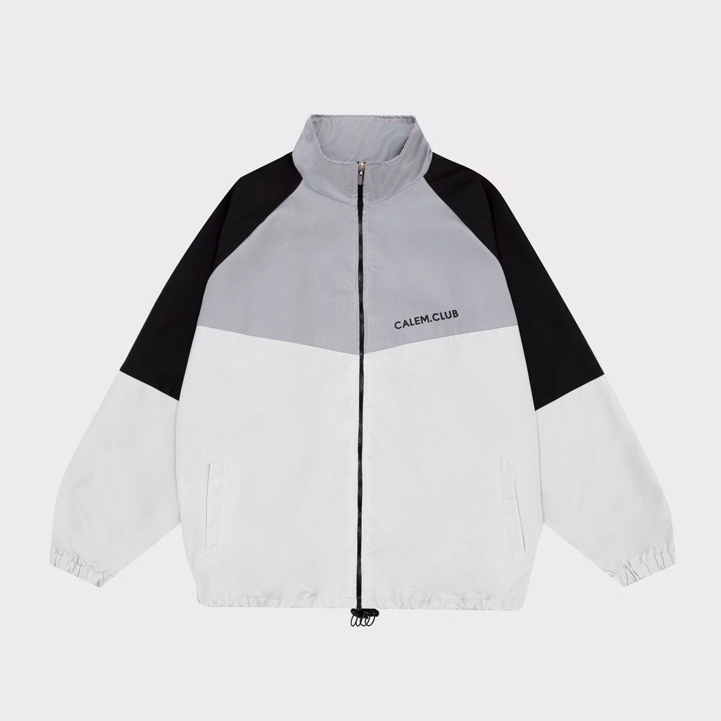 Áo Khoác Dù Nam Nữ Phối Màu Siêu Hot In Chữ Calem.Cl Mẫu Mới Tp0032 - Golden Dream - Ảnh 3