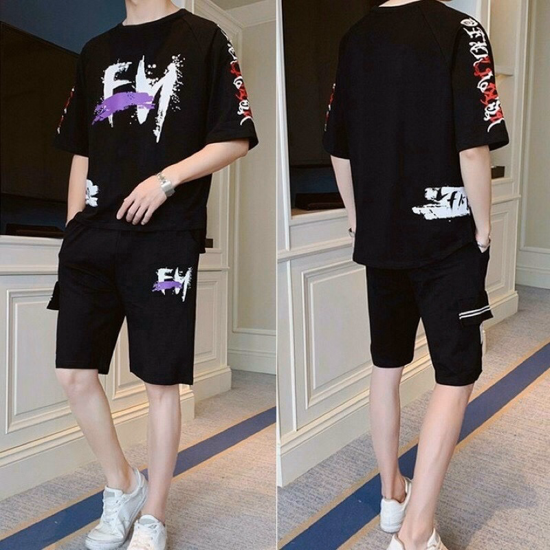 Đồ Bộ Thể Thao Nam Nữ Unisex Fm - Ausa House - Ảnh 4