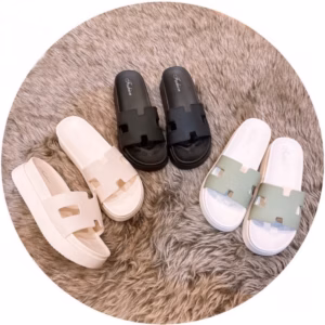 Dép Nữ Kiểu Chữ H Đế Cao 5 Cm Siêu Êm Lên Chân Sang Chảnh - Haanh