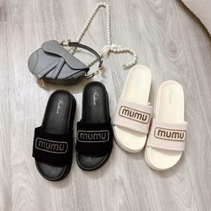 Dép Nữ Mumu Cao Cấp ,Đế Cao 5Cm, Siêu Êm, Lên Chân Sang Chảnh - Haanh