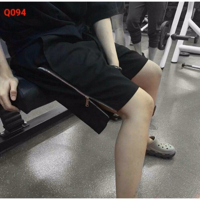 Quần Short Nam Kaki Phối Khóa Zip - Ausa House - Ảnh 2