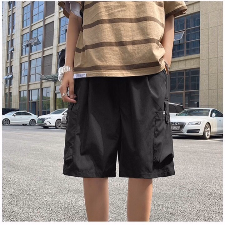 Quần Short Nam Kaki Túi Hộp 2 Chốt Co Giãn - Ausa House - Ảnh 6