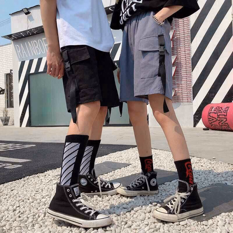 Quần Short Nam Kaki Túi Hộp 2 Chốt Co Giãn - Ausa House