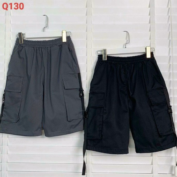 Quần Short Nam Kaki Túi Hộp 2 Chốt Co Giãn - Ausa House - Ảnh 9