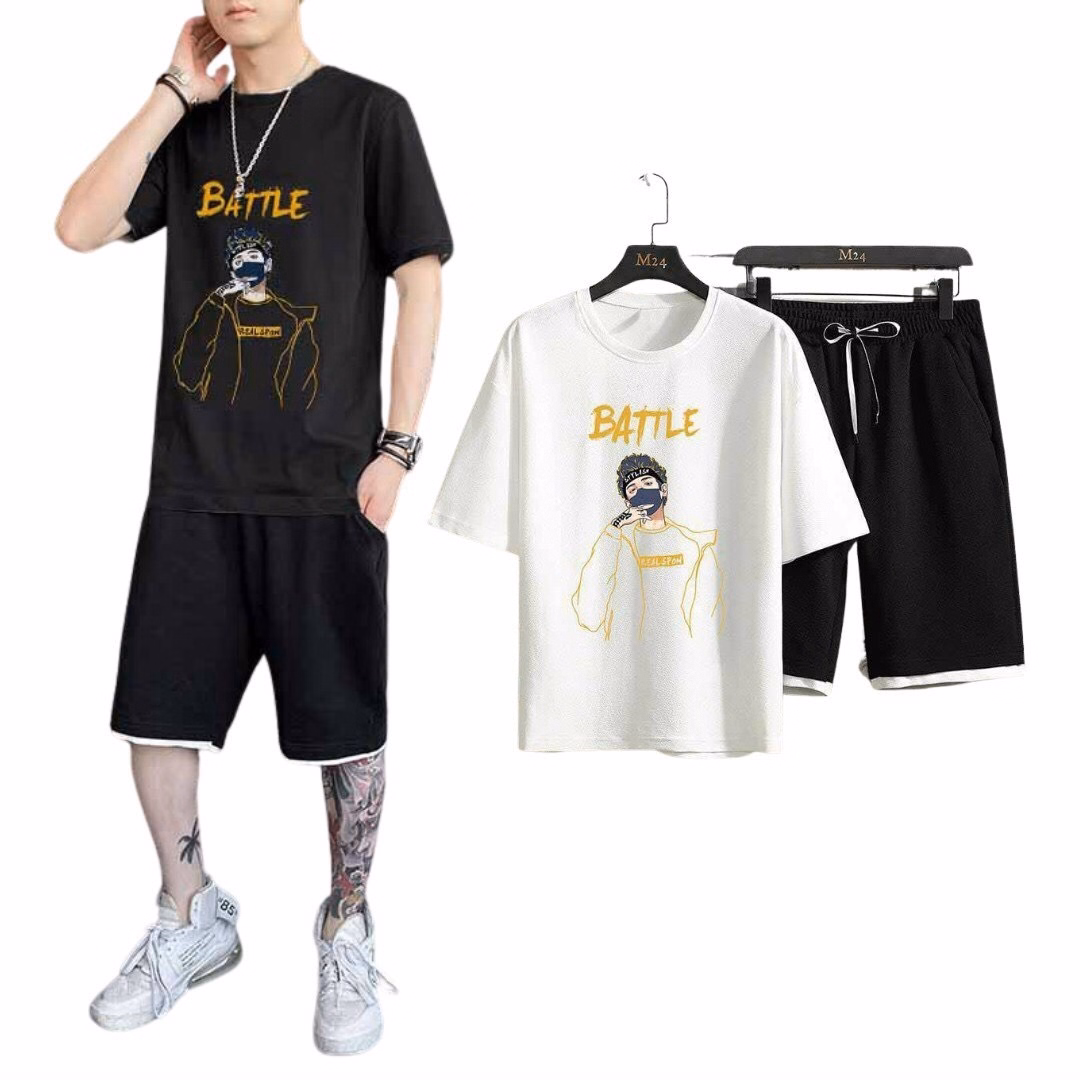 Đồ Bộ Thể Thao Nam Nữ Unisex Battle - Ausa House - Ảnh 5