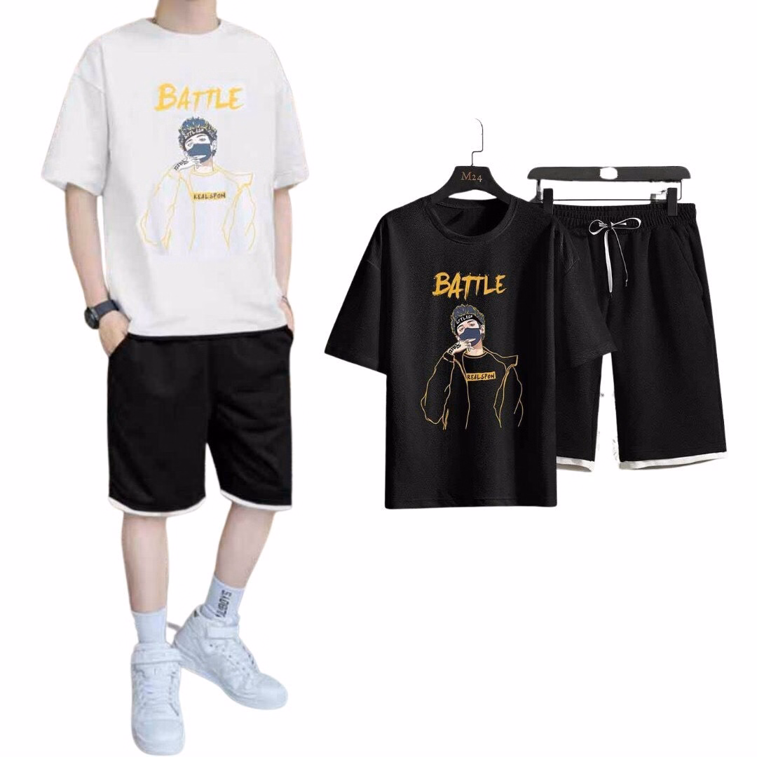 Đồ Bộ Thể Thao Nam Nữ Unisex Battle - Ausa House - Ảnh 2