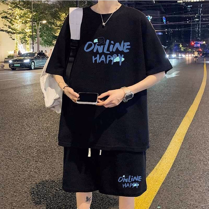 Đồ Bộ Thể Thao Nam Nữ Unisex Online Happy - Ausa House - Ảnh 5