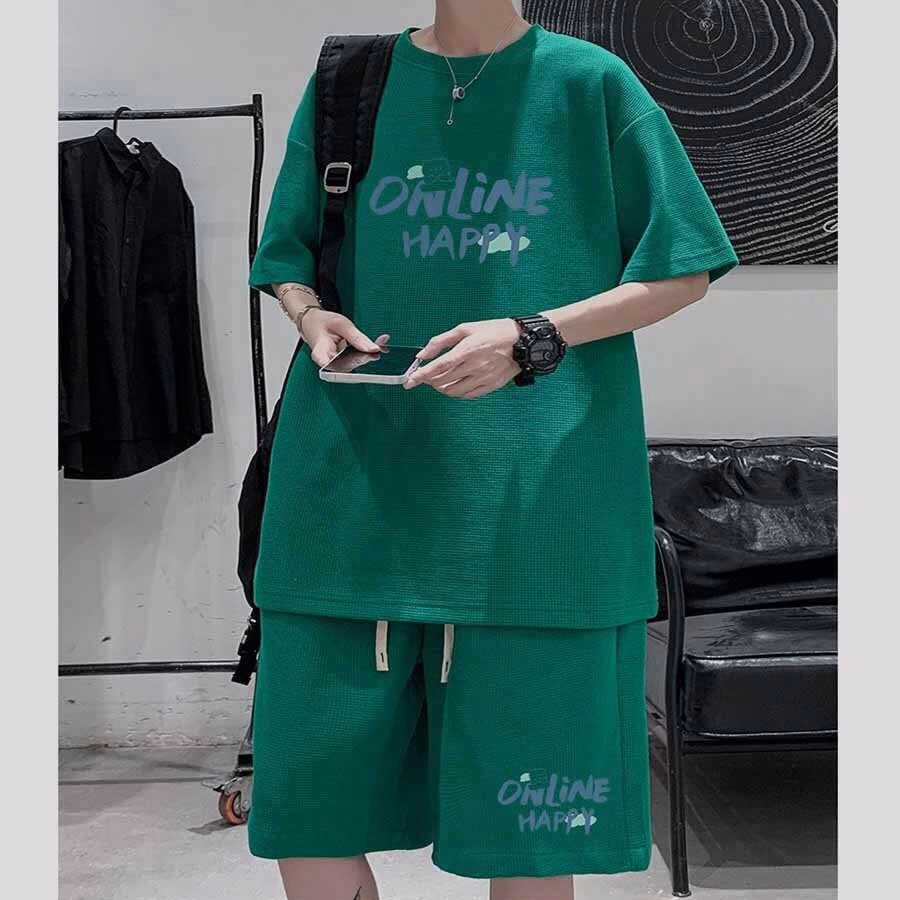 Đồ Bộ Thể Thao Nam Nữ Unisex Online Happy - Ausa House - Ảnh 17