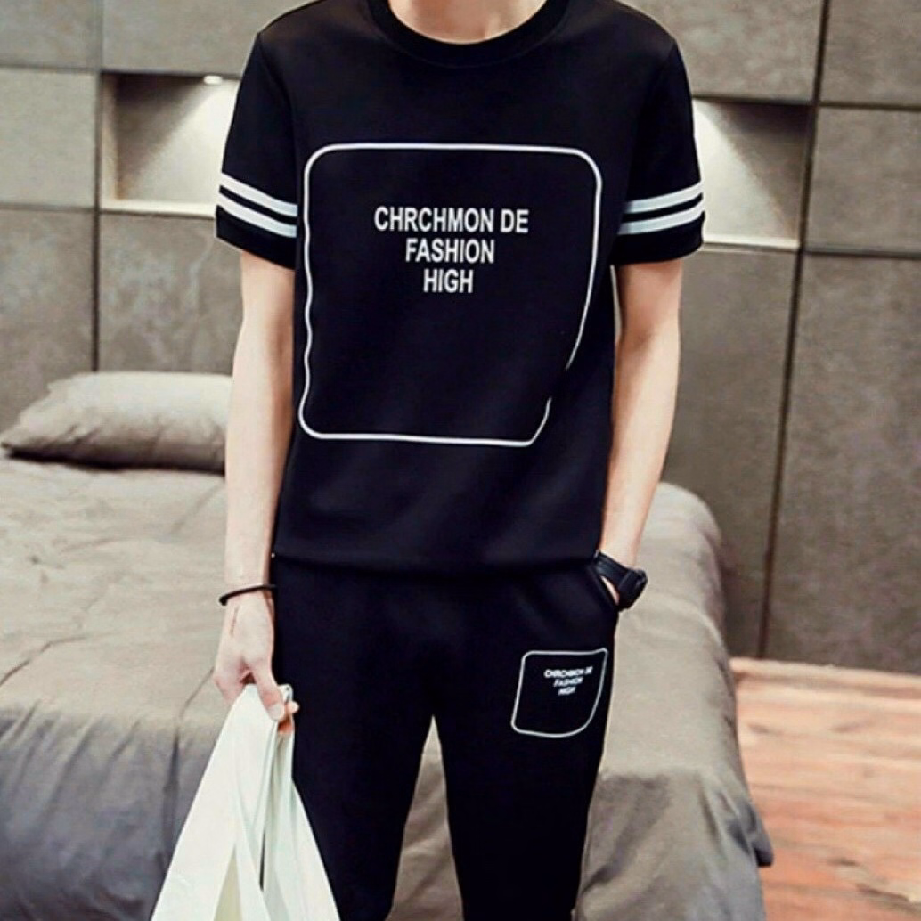 Đồ Bộ Thể Thao Nam Nữ Unisex Chrchmon De Fashion High - Ausa House - Ảnh 14