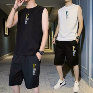 Đồ Bộ Thể Thao Nam Nữ Unisex Chữ V - Ausa House