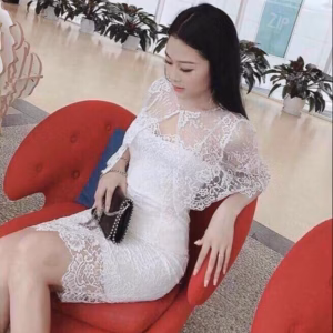 Đầm Ren Kèm Áo Khoác Ôm Body Tôn Dáng Sang Chảnh V141 - Cloudy Dress
