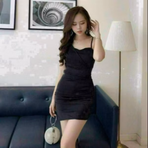 Đầm Body Hai Dây Ôm Eo Tôn Dáng Sang Chảnh V211- Haka Mây