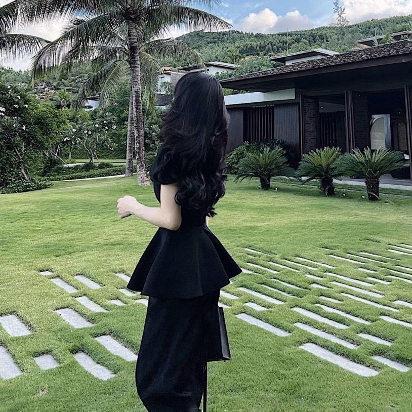 Set Bộ Dáng Xèo Tay Ngắn Sang Chảnh V224 - Cloudy Dress - Ảnh 2