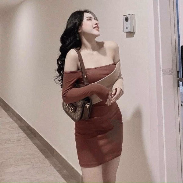 Đầm Thun Ôm Body Tay Dài Kiểu V235 - Cloudy Dress - Ảnh 2