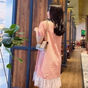 Đầm Kate Tay Bồng Dáng Dài Phối Sang Chảnh V236 - Cloudy Dress