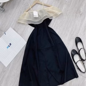 Đầm Umi Phối Voan Dáng Dài Sang Chảnh V240 - Cloudy Dress