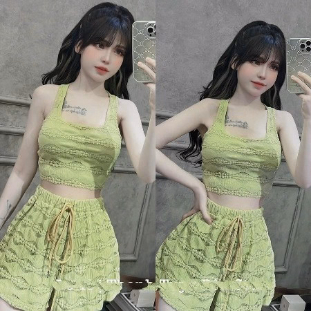 Set Đùi Ren Sexy Hai Dây V246 - Cloudy Dress - Ảnh 2