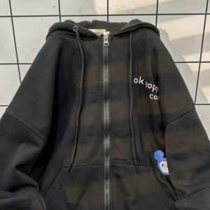 Áo Khoác Nỉ Hoodie Zip In Chữ Nổi Form Rộng Thời Trang Sht64 - Minh Hà House