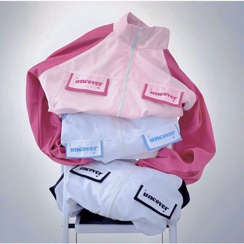 Áo Khoác Dù Uncover Unisex Phối Màu Dễ Thương 2 Lớp Trẻ Trung Sht68 - Minh Hà House - Ảnh 2