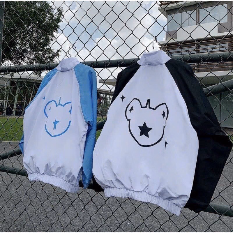 Áo Khoác Dù Uncover Unisex Phối Màu Dễ Thương 2 Lớp Trẻ Trung Sht68 - Minh Hà House - Ảnh 3