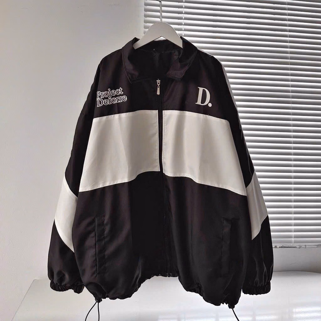 Áo Khoác Dù Nam Nữ Aoa Derorre From Rộng Phối Màu Phong Cách Sht69 - Minh Hà House - Ảnh 4