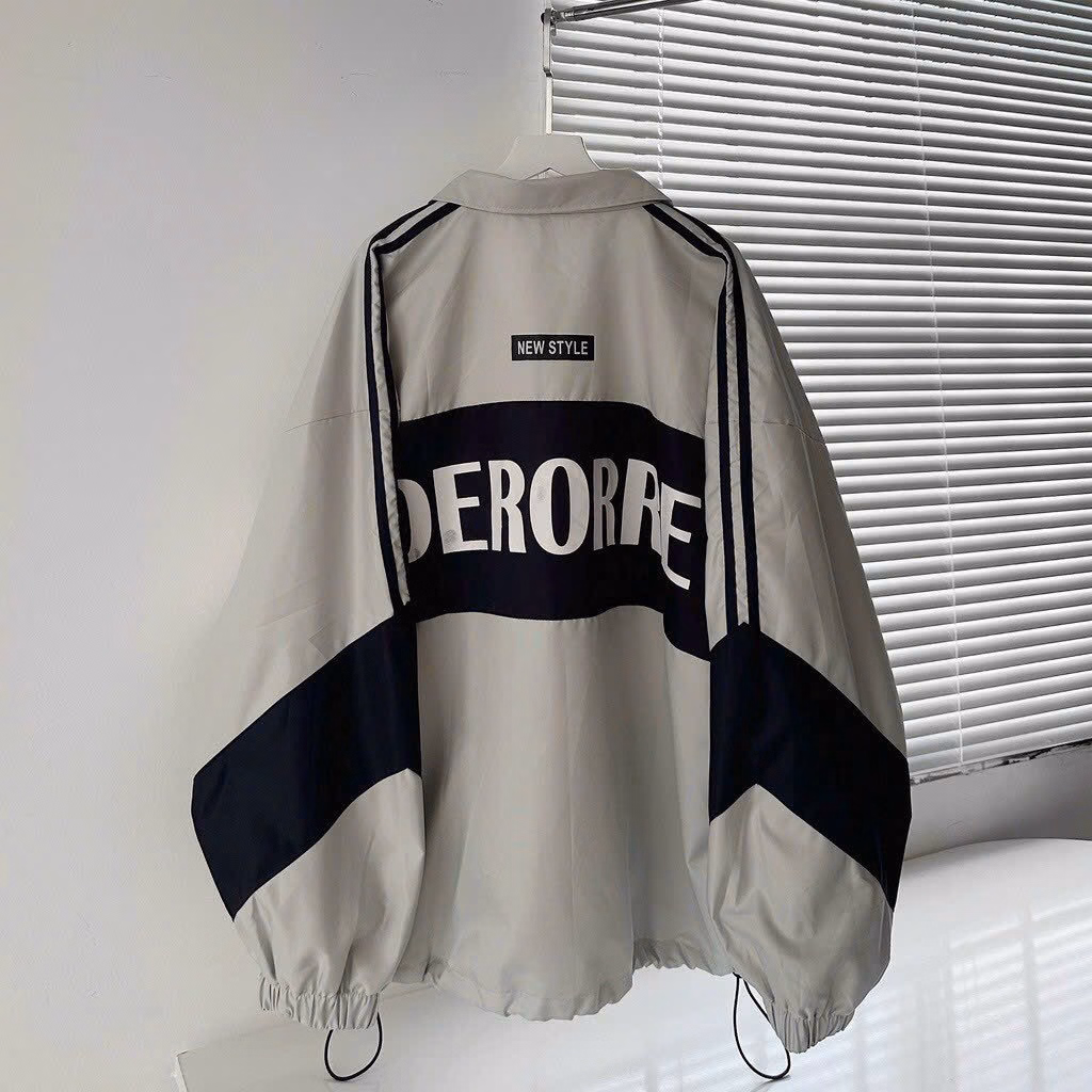 Áo Khoác Dù Nam Nữ Aoa Derorre From Rộng Phối Màu Phong Cách Sht69 - Minh Hà House - Ảnh 7