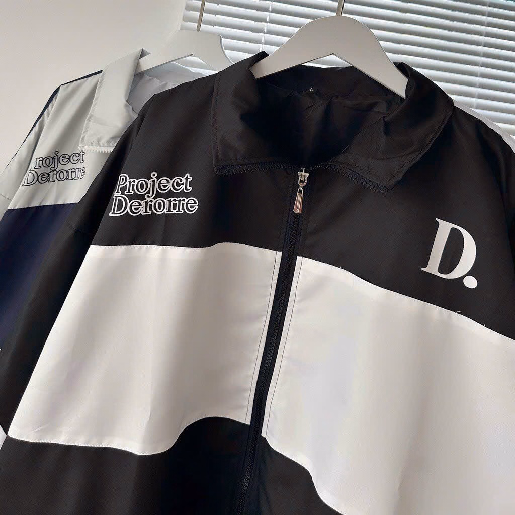 Áo Khoác Dù Nam Nữ Aoa Derorre From Rộng Phối Màu Phong Cách Sht69 - Minh Hà House - Ảnh 5