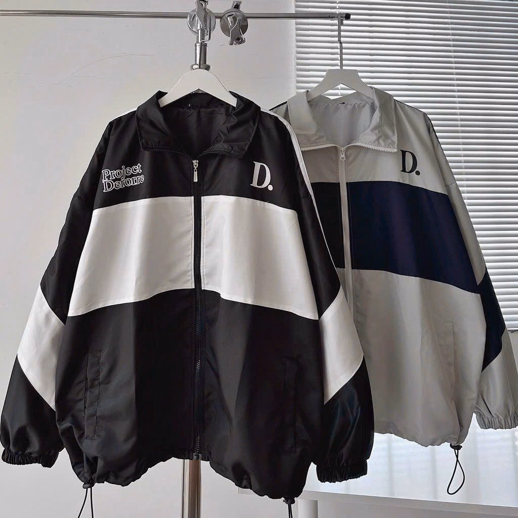 Áo Khoác Dù Nam Nữ Aoa Derorre From Rộng Phối Màu Phong Cách Sht69 - Minh Hà House - Ảnh 8